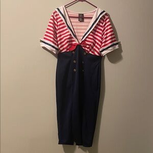 Sailor dress woman's Halloween costume. size XL